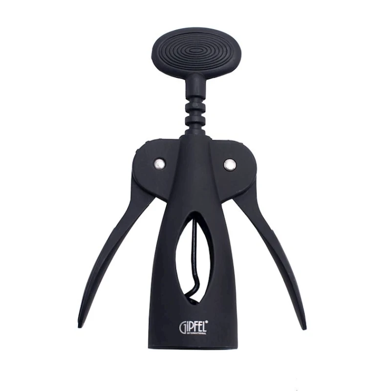 Штопор Gipfel Bravo 6283, сплав цинка/резина, черный