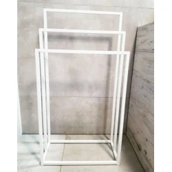 Asma-dayaq 3563_M2ReyTriWh Ağ, dəmir, 85x30x50 sm