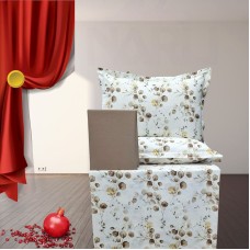 Yataq dəsti Narlı 001140, yorğan üzü 160x220 sm (2 əd), mələfə 240x260 sm, yastıq üzü 50х70 sm (2 əd), ailəvi, pambıq, rəngbərəng