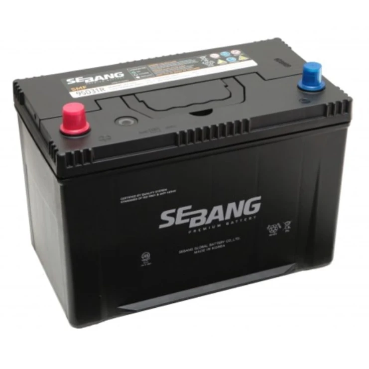 Автомобильный аккумулятор Sebang SMF 95D31R Автомобильный аккумулятор Sebang SMF 95D31R