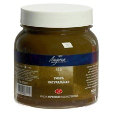 Akril boyalar Ладога, təbii umbra, N 415, 220 ml