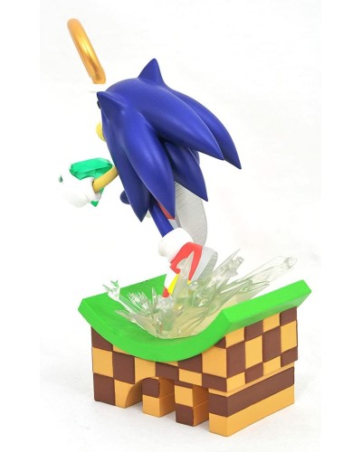 Fiqur Diamond Select Toys Sonic Diorama, 23 sm