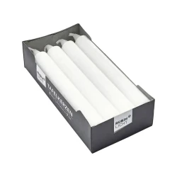 Набор свечей Rubin 175/21, 8 шт, Белый