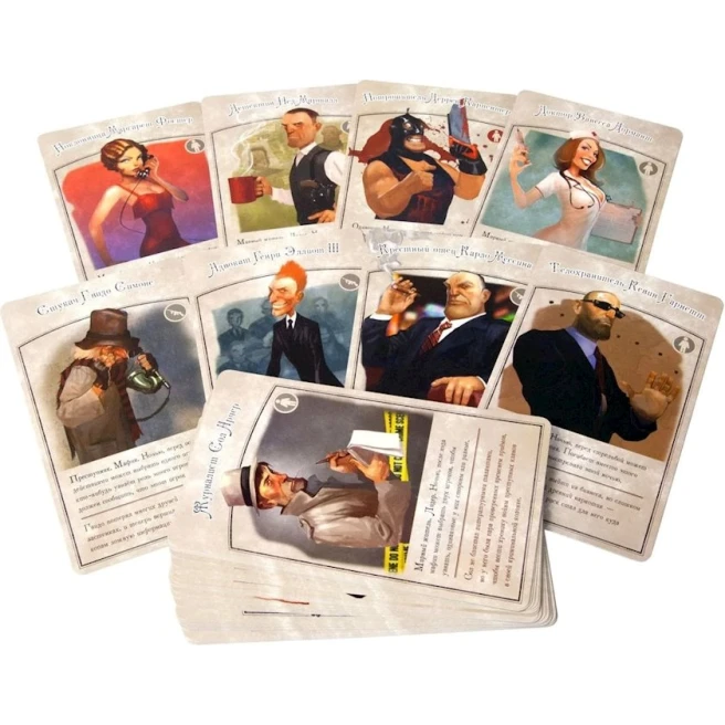 Настольная игра Mafia Вся семья в сборе Настольная игра Mafia Вся семья в сборе