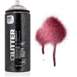 Глиттер Montana Glitter Effect X-Mas Red, рождественский красный, 400 мл