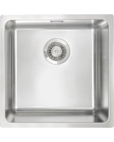 Mətbəx çanağı Deante Egeria ZPE010B, paslanmayan polad, gümüşü, 44x44 sm