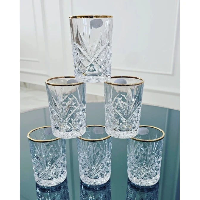 Набор стаканов Gallery Home GLR-001, прозрачные, 6 шт