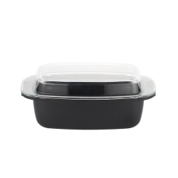 Гусятница Gipfel Richmond 0142, черный, литой алюминий, 32х20х11 см