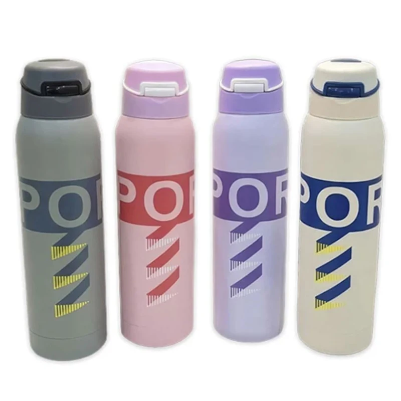 Termos bottle_005 EL-8532PS, paslanmayan polad, çəhrayı, 500 ml, 1 əd