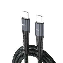 Кабель PZX V201C USB Type-C to USB Type-C Black