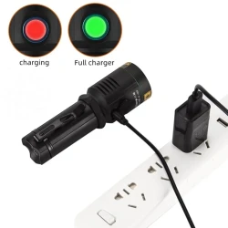 Фонарь Alonefire X901, 10W, Алюминий, УФ свет 365нм, Type-C перезаряжаемый