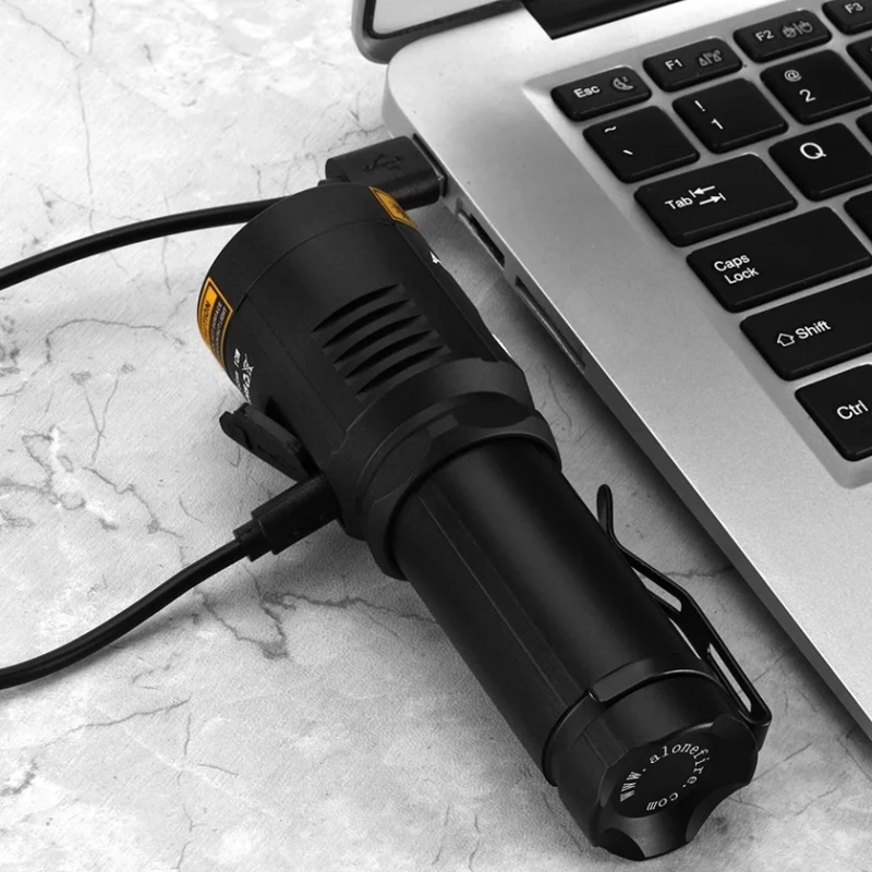 Фонарь Alonefire X901, 10W, Алюминий, УФ свет 365нм, Type-C перезаряжаемый Фонарь Alonefire X901, 10W, Алюминий, УФ свет 365нм, Type-C перезаряжаемый