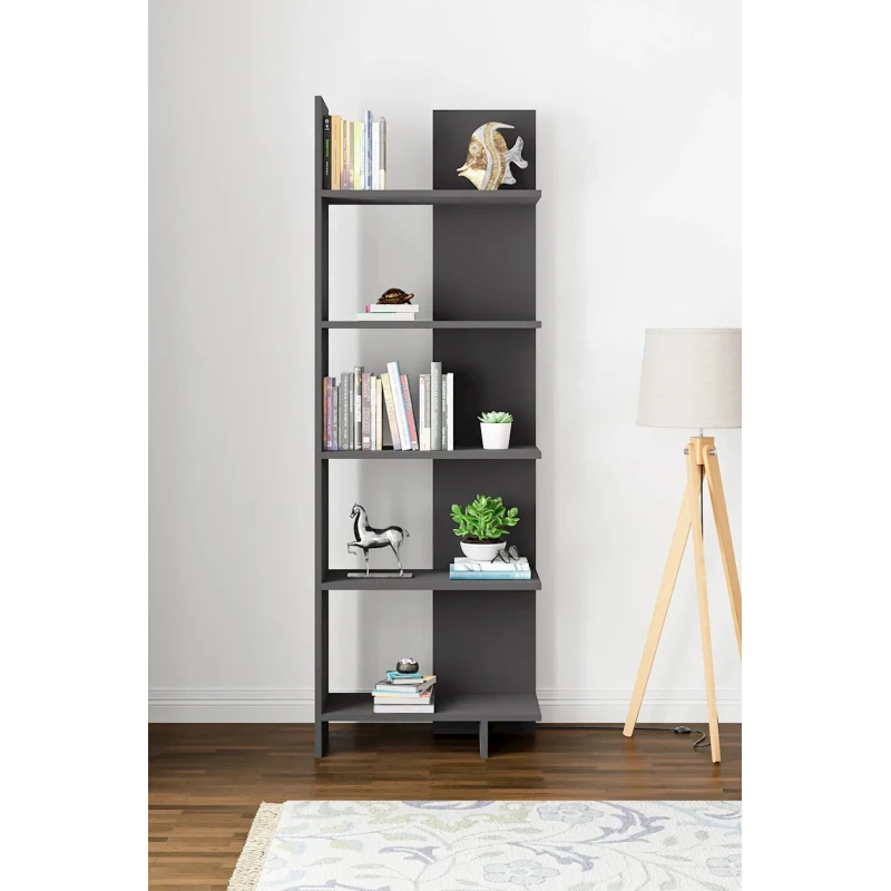 Stellaj Ev Plus 12115607, LDSP, boz, 176x60x29 sm