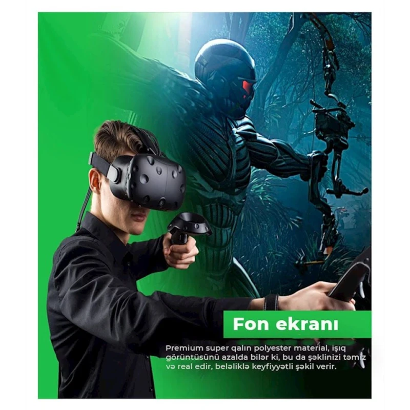 Зеленый фон Neewer 1.8x2.8 м Зеленый фон Neewer 1.8x2.8 м