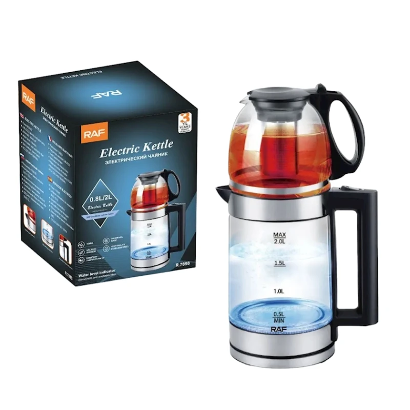 Электрочайник с заварником RAF R.7898 Электрочайник с заварником RAF R.7898