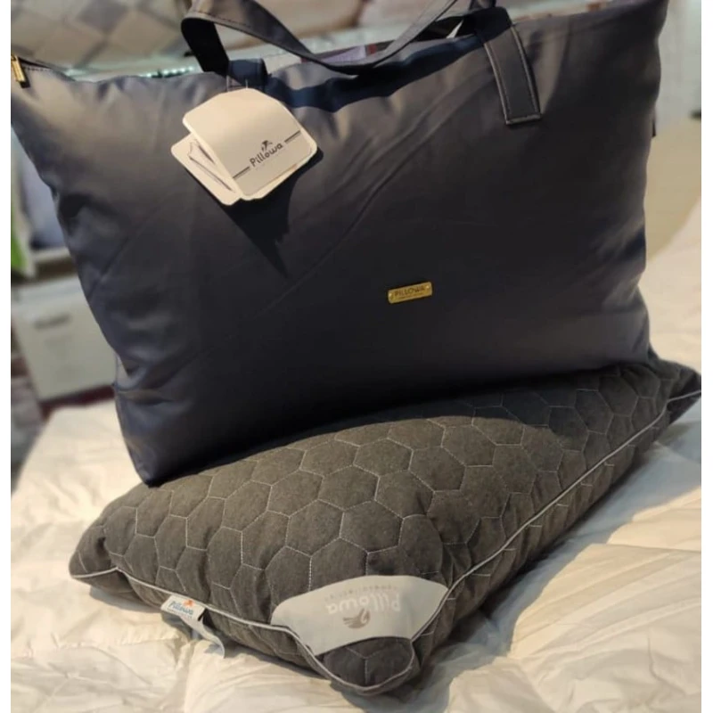 Подушка для сна MiraNova CTS-578, классическая, бамбук, серая, 50x70 см Подушка для сна MiraNova CTS-578, классическая, бамбук, серая, 50x70 см