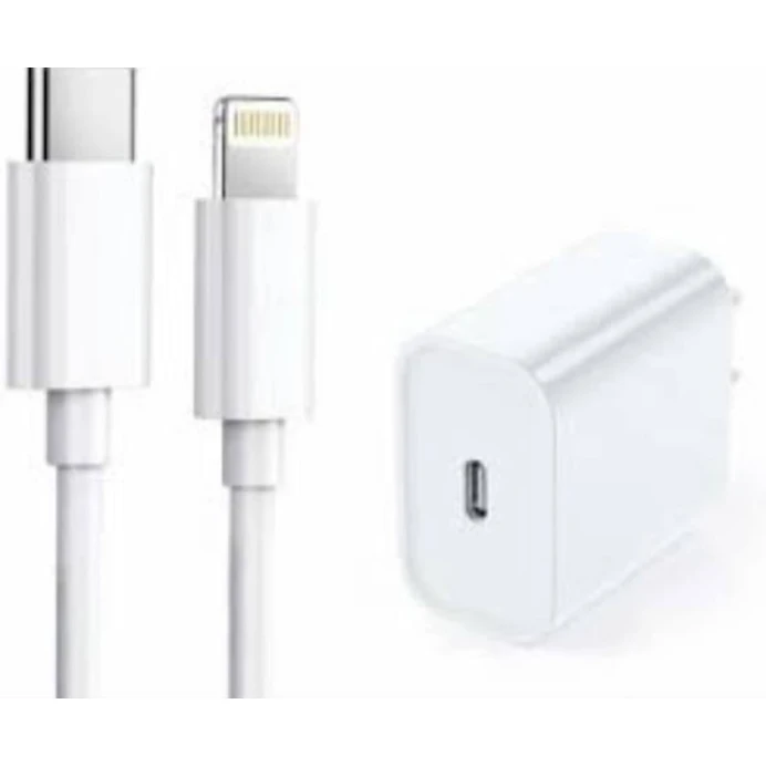 Сетевое зарядное устройство Maimi T36 with Lightning, Белый Сетевое зарядное устройство Maimi T36 with Lightning, Белый