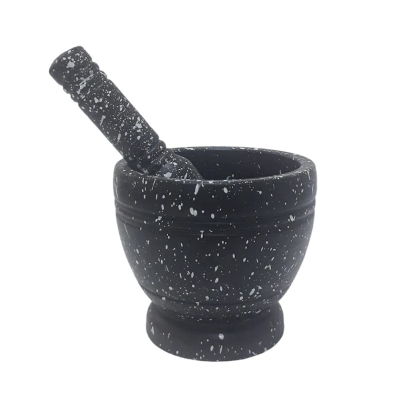 Həvəng və dəstəcik K270-B, 11 sm, qara