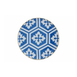Тарелка Porland Morocco 04AP021449, фарфор, голубая, 17 см