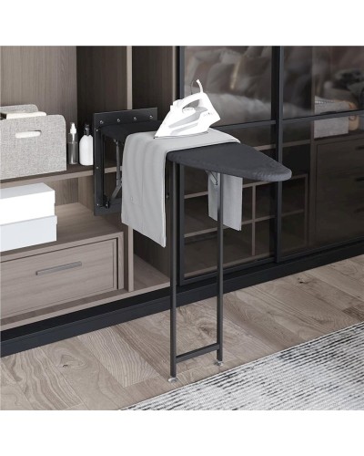 Ütü masası Starax S-6611-A, 150x340x1480 mm, qara