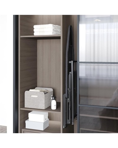 Ütü masası Starax S-6611-A, 150x340x1480 mm, qara