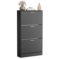 Тумба для обуви Art Mebel 44, ламинат, венге, 110х70х30 см