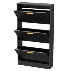 Тумба для обуви Art Mebel 44, ламинат, венге, 110х70х30 см