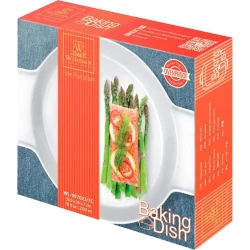 Форма для запекания Wilmax WL-997023-AC, 30.5х26x7 см, 2.32 л, фарфор, белый Форма для запекания Wilmax WL-997023-AC, 30.5х26x7 см, 2.32 л, фарфор, белый