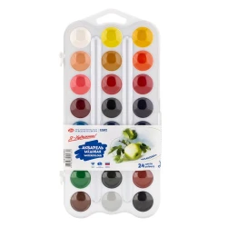 Набор акварельных красок Невская палитра Я - Художник, 24 цвета