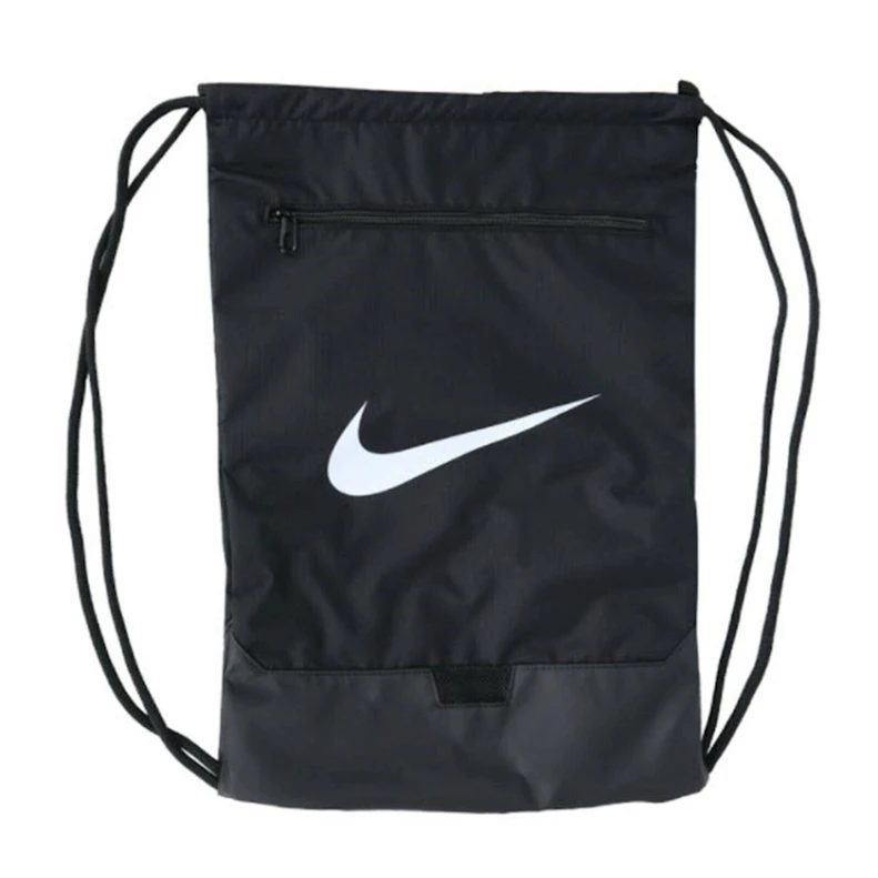 Ayaqqabılar üçün torba Nike Brasilia 9.5 Training Gym Sack 18 l, hər kəs üçün, polyester, qara Ayaqqabılar üçün torba Nike Brasilia 9.5 Training Gym Sack 18 l, hər kəs üçün, polyester, qara