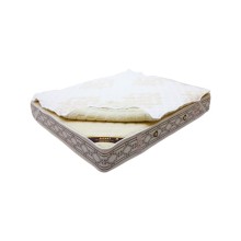 Qoruyucu döşək üzü Royal Home Tekstil Lama, 200x200 sm, dörd tərəfdən rezin, ağ