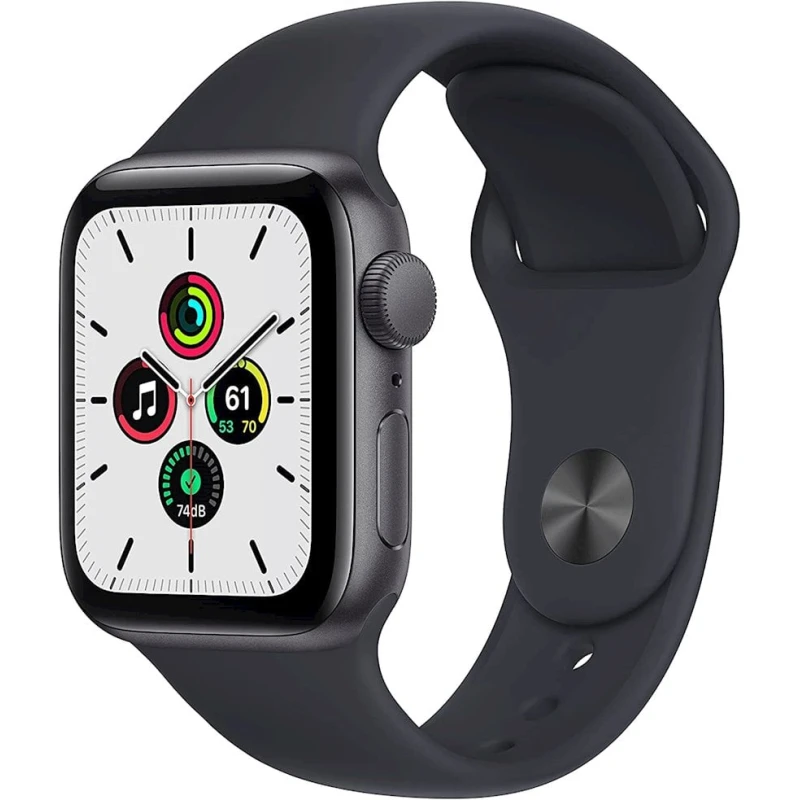 Смарт-часы Apple Watch SE GPS 40mm Space Gray Aluminum Case with Midnight Sport Band (MKQ13LL/A)