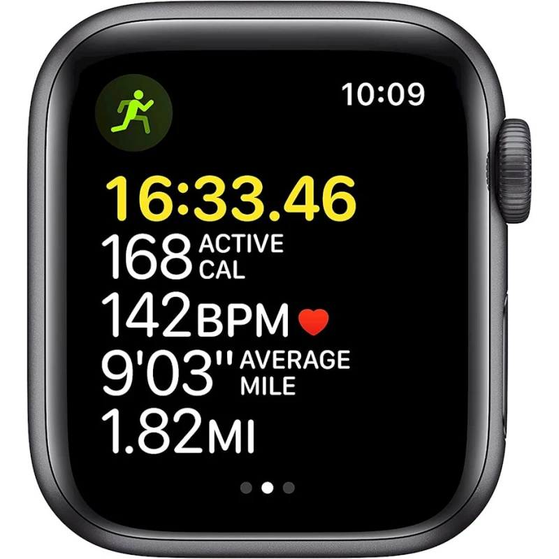 Смарт-часы Apple Watch SE GPS 40mm Space Gray Aluminum Case with Midnight Sport Band (MKQ13LL/A)