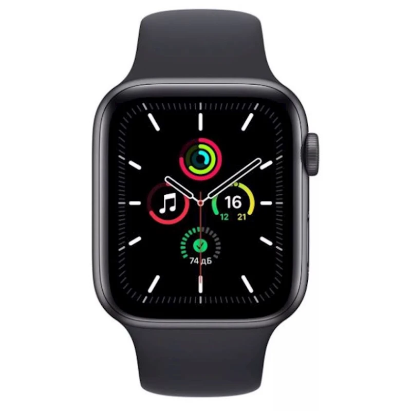 Смарт-часы Apple Watch SE GPS 40mm Space Gray Aluminum Case with Midnight Sport Band (MKQ13LL/A)