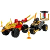 Конструктор LEGO Ninjago Kai and Ras's Car and Bike Battle 71789, 4+ лет, 103 шт