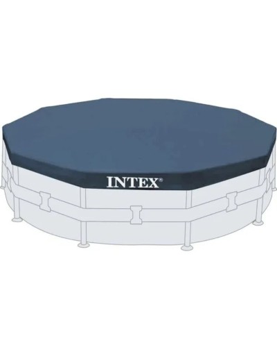 Hovuz Intex karkaslı, 305x305x76 sm, dairəvi, həcm 4485 l, mavi, filtr-nasoslu - 4485TX28208Q2