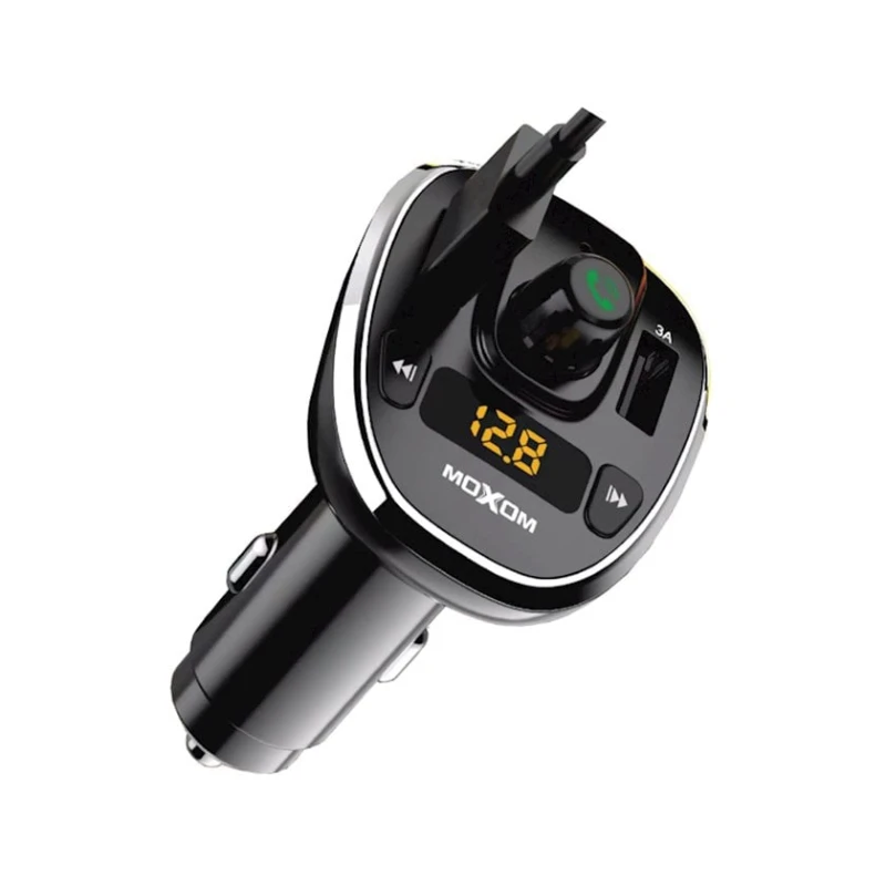 Автомобильный FM трансмиттер Moxom MX-VC12 Black