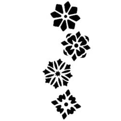 Трафарет Cadence Template UA Serie 04, 10х25