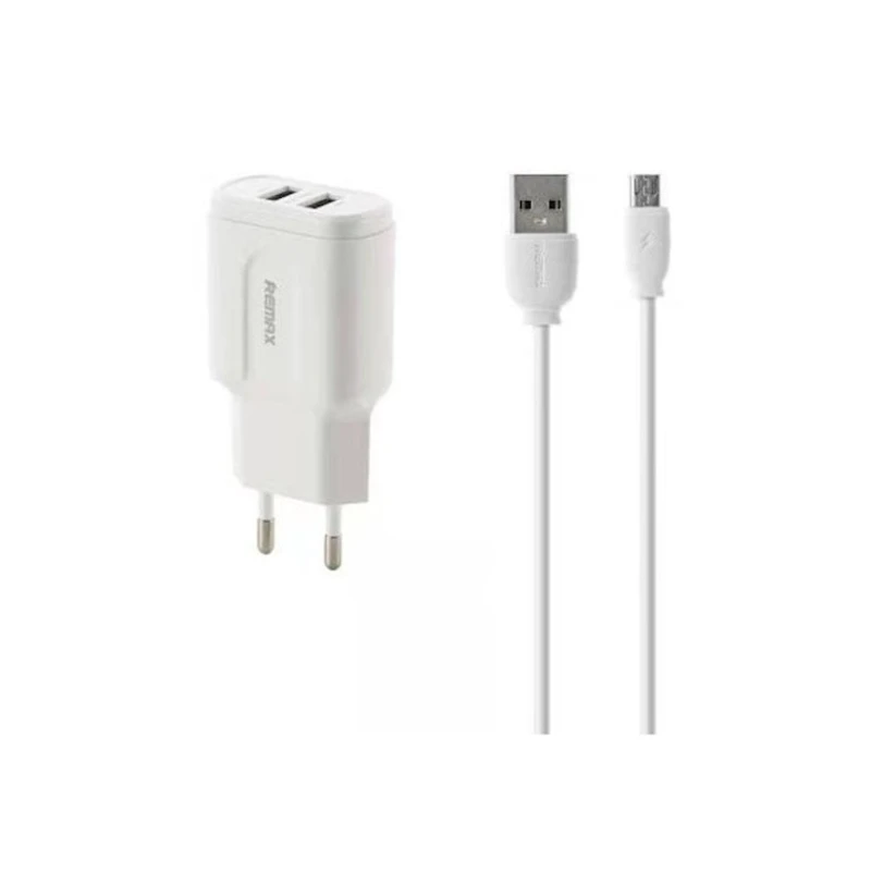 Сетевое зарядное устройство Remax RP-U22 2хUSB Micro 2.4A, Белый Сетевое зарядное устройство Remax RP-U22 2хUSB Micro 2.4A, Белый