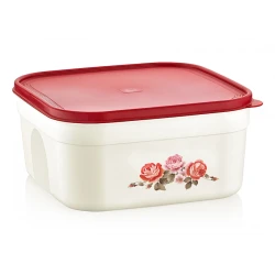 Qida saxlama konteyneri NH-111, 6 l, plastik, ağ/qırmızı Qida saxlama konteyneri NH-111, 6 l, plastik, ağ/qırmızı