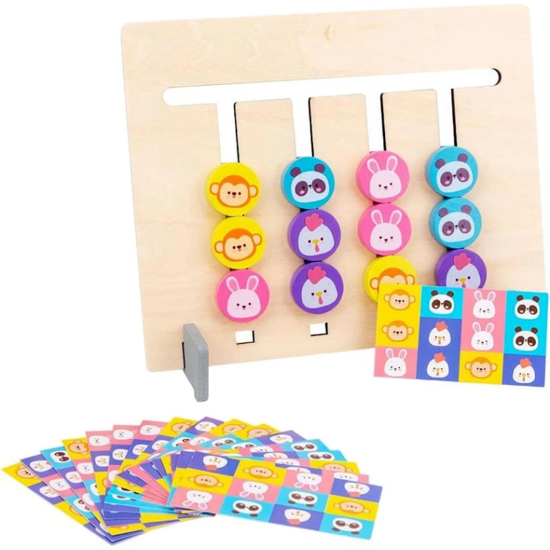 Başsındıran C-LO-03, 3-5 yaş, taxta, rəngbərəng