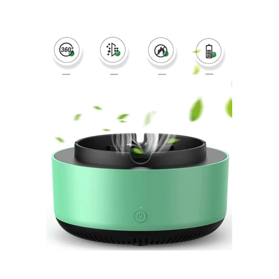 Hava təmizləmə funksiyalı külqabı, yaşıl