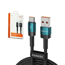 Kabel USB Toocki TXCT-HY01 Type-C to Type-A Black