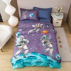 Uşaq yataq dəsti Annaberry SHA-00004743, yorğan üzü 160x220 sm, mələfə 180x240 sm, yastıq üzü 50x70 sm, pambıq, rəngbərəng Uşaq yataq dəsti Annaberry SHA-00004743, yorğan üzü 160x220 sm, mələfə 180x240 sm, yastıq üzü 50x70 sm, pambıq, rəngbərəng