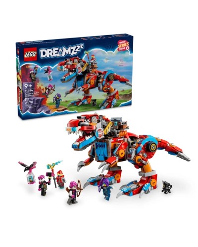 Konstruktor LEGO Dreamzzz Cooper's Robot Dinosaur C-Rex 71484, 917 parça, 9 yaşdan