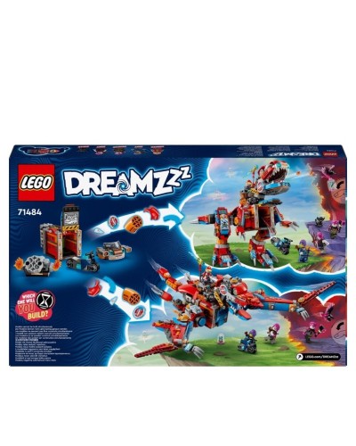 Konstruktor LEGO Dreamzzz Cooper's Robot Dinosaur C-Rex 71484, 917 parça, 9 yaşdan