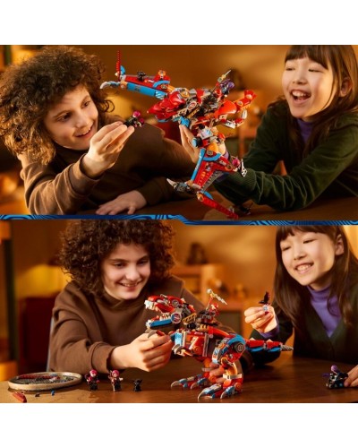 Konstruktor LEGO Dreamzzz Cooper's Robot Dinosaur C-Rex 71484, 917 parça, 9 yaşdan
