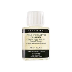 Масло маковое очищенное Sennelier, 75 мл Масло маковое очищенное Sennelier, 75 мл