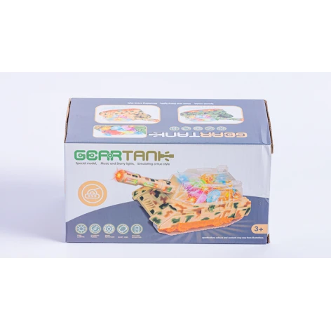 Танк игрушечный 192 Gear Tank, 3+ лет, 22x12 см, пластик Танк игрушечный 192 Gear Tank, 3+ лет, 22x12 см, пластик