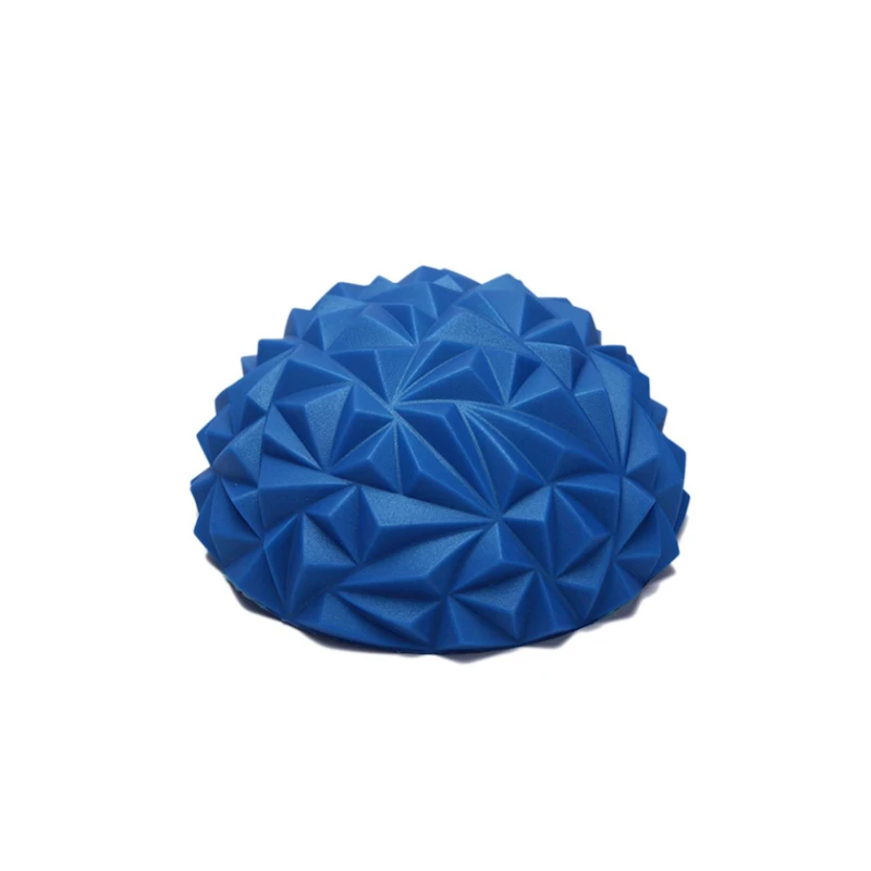 Полукруглый массажный мяч для ног Gymnic 1022 ПВХ, голубой, 16 см Полукруглый массажный мяч для ног Gymnic 1022 ПВХ, голубой, 16 см